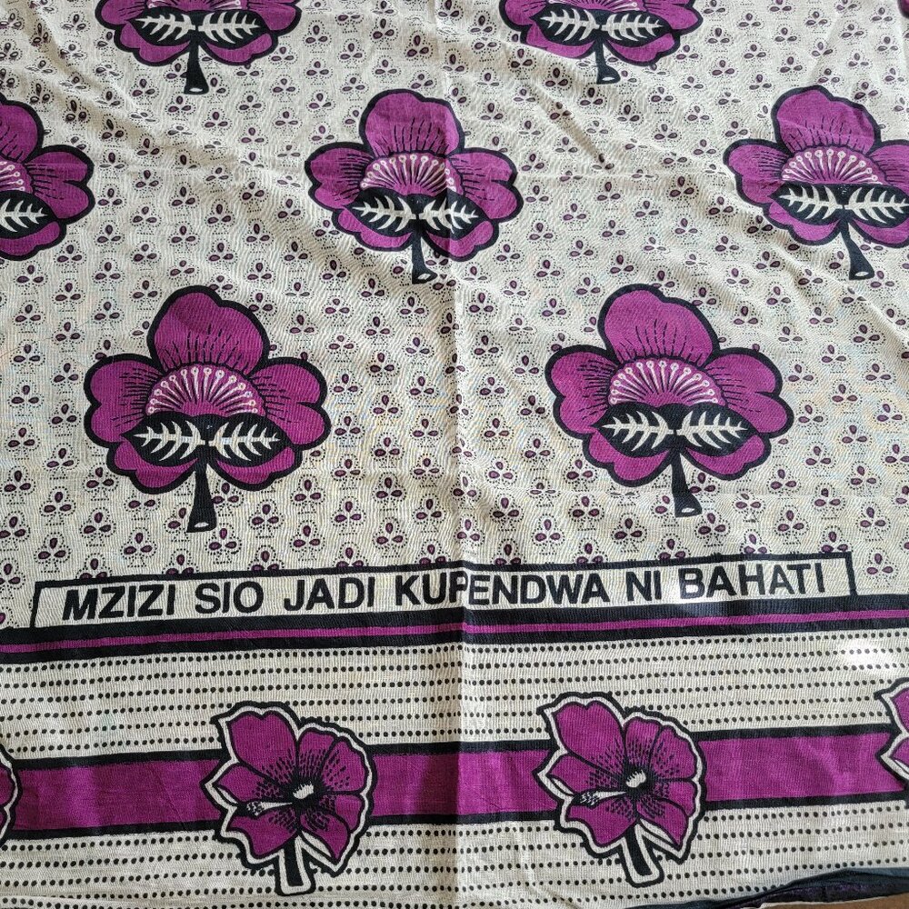 3 kanga cloths
